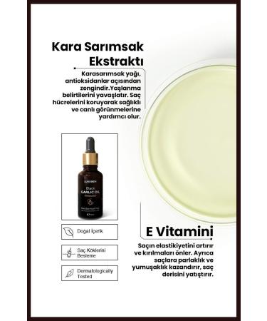 Luis Bien Black Garlic Oil | 50 ml | Special Care for Extremely Damaged and Falling Hair | Herbal Content - Buy Online on GoSupps.com