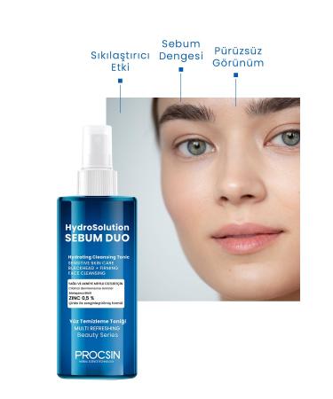 PROCSIN Hydrosolution Tonic for Oily and Acne-Prone Skin 200 ml - Buy Online on GoSupps.com