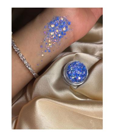 tolstoy Shiny Glitter Gel- Midnight Blue Glitter - Buy Online on GoSupps.com