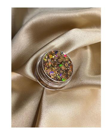 tolstoy Shiny Glitter Glitter- Golden Chocolate Glitter Glitter