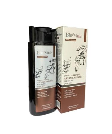 Bio Biovitals Argan & Keratin Herbal Hair Care Shampoo 10 Piece Box