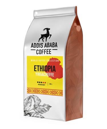 Addis Ababa Coffee Ethiopia Yirgacheffe 250 G. Beans Filter Espresso Coffee