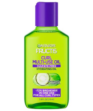 Garnier Fructis Multi-Purpose Hair Care Oil for Curly and Wavy Hair 111ML