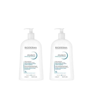 Bioderma Atoderm Intensive Foaming Gel Moussant 1 lt X2