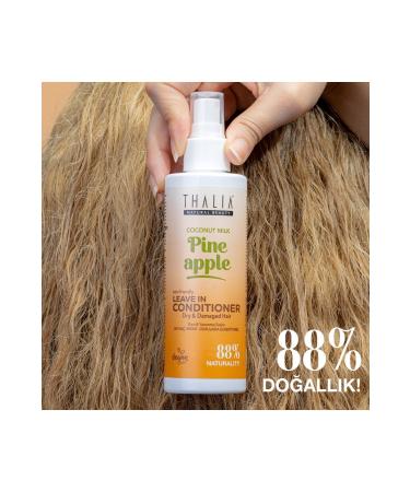 Thalia Pineapple & Coconut Extract Liquid Conditioner for Dry & Damaged Hair 200ml - Buy Online on GoSupps.com