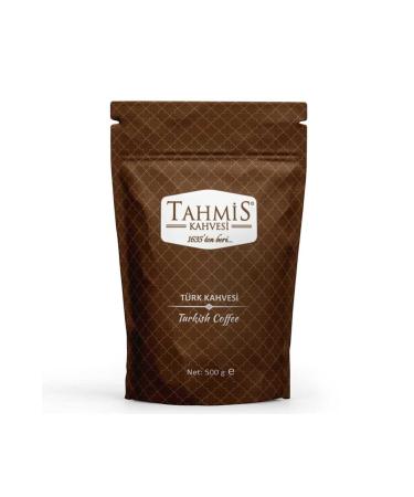 KOZ NUTS Tahmis Turkish Coffee Medium Roast 500 Gr Doypack Package - Since 1635