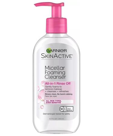 Garnier Micellar Foaming Facial Cleansing Gel 200ML