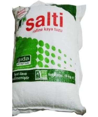Salti Salt Salti ank r Non-Iodized Finely Ground Rock Salt 10 Kg