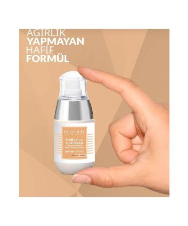 MelekBeauty 50spf+ Tone Equalizing Brightening Tinted Sunscreen 50ml - Buy Online on GoSupps.com