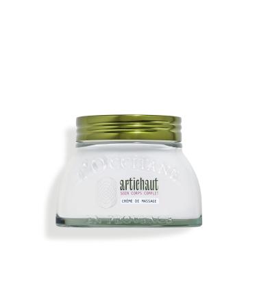 L'Occitane Artichoke Massage Cream - Paraben-Free Moisturizing Artichoke Massage Cream - 200 ml