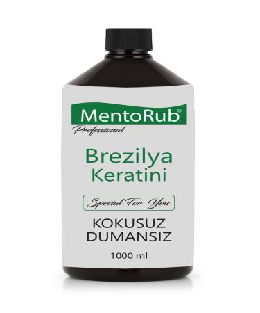 MentoRub Professional Hair Straightener (Brazilian Blow Dry) 1000ml