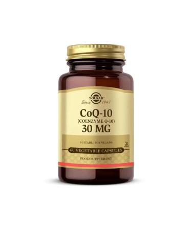 Solgar Coenzyme Q-10 30 Mg 60 Capsules