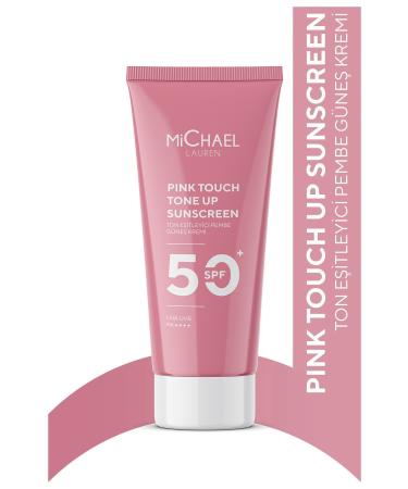 Michael Lauren Skin Tone Equalizer Pink Touch SPF 50+ Pink Face Sunscreen PA++++ 50 ML