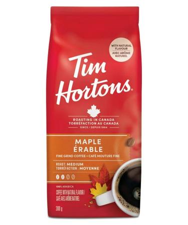 Tim Hortons Original Canada - Medium Roast Coffee - Maple - 300 gr