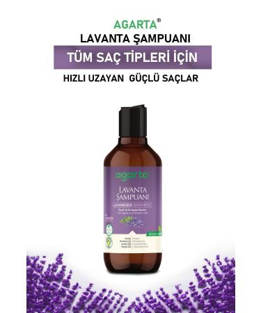 Agarta Natural Lavender Oil Balancing Shampoo 400 ml - Buy Online on GoSupps.com