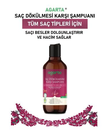 Agarta Anti Hair Loss Herbal Salt-Free Shampoo 400 ml - Buy Online on GoSupps.com