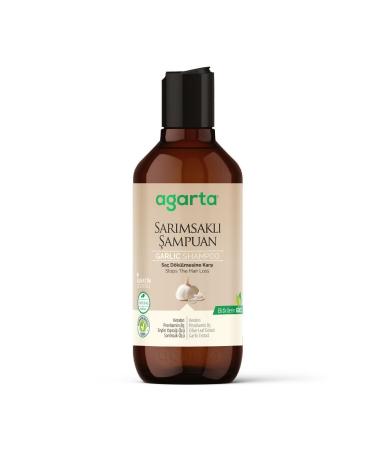 Agarta Garlic Shampoo Anti Hair Loss - Salt-Free Shampoo 400 ml - Buy Online on GoSupps.com