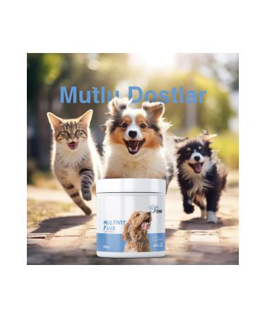 Dr.Paw Multivit Plus: Gluten-Free and Sugar-Free Vitamin Supplement for Small Breed Dogs Chewable Tablet - Buy Online on GoSupps.com
