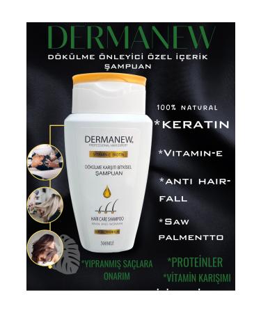 dermanew hair Dermanew Women and Men Special Content Anti-Loss Shampoo (SERUM SUPPORTING-BALANCER) - Buy Online on GoSupps.com