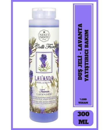 Nesti Dante Dei Colli Fiorentini Toscana Shower Gel 300ml | Soothing Care | Lavender