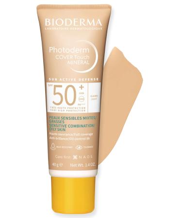 Bioderma Photoderm M SPF50+ Light 40 ml (High Protection Tinted Face Sunscreen Against Dark Spots & Blue Light) - Buy Online on GoSupps.com