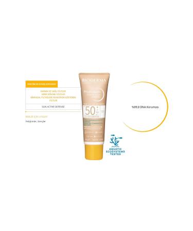 Bioderma Photoderm M SPF50+ Light 40 ml (High Protection Tinted Face Sunscreen Against Dark Spots & Blue Light)