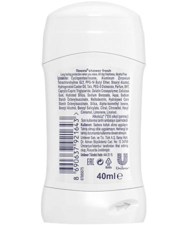 Rexona Brand: Women Deodorant Stick Shower Fresh 40 Ml Category: Deodorant - Buy Online on GoSupps.com