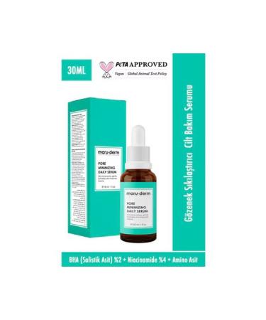 Maru.Derm Maruderm Pore Tightening BHA and Peptide Skin Care Serum 30 ml