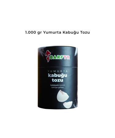 BARFTR Egg Shell Powder 1000 gr Calcium Containing Supplementary Food