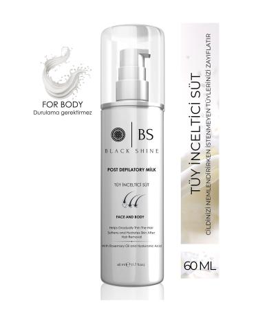 Black Shine BS Hair Thinning and Moisturizing Milk Nettle & Hyaluronic Acid Extract 60 ml