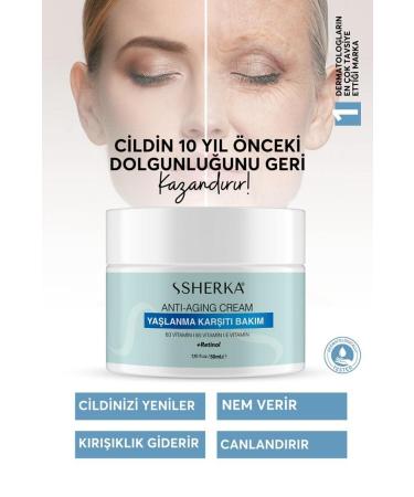 Sherka I Anti-Aging and Anti-Wrinkle Cream 50 ml