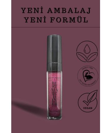 BEST MATCH EVER Burgundy Lip Gloss - Fruity Plumping Gloss -e Vitamin Burgundy Lip Gloss - Lipgloss