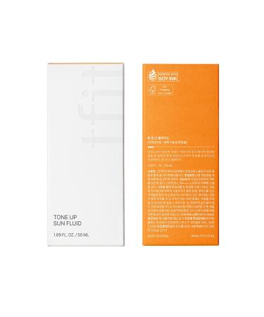 TF T Tfit Sun Cream | Tone Up Sun Fluid Spf50 50 ml Moisturizing Effect - Buy Online on GoSupps.com