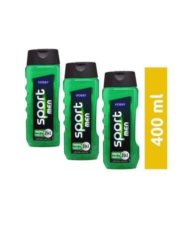 Hobby 2in1 Shampoo+Shower Gel Sport 400 Ml X 3 Pieces