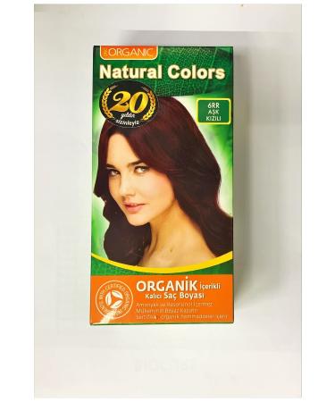 Organic Natural Colors Hair Dye 6RR Love Red - Organic Dye