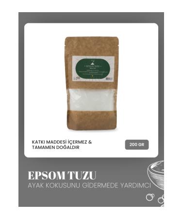 Zeynep B y kbay Epsom Salt (England Salt) 200 Gr.