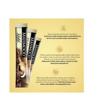 Mahmood Coffee Gold Instant Granulated Coffee 48 Pieces X 2 gr (SET OF 2) - Buy Online on GoSupps.com
