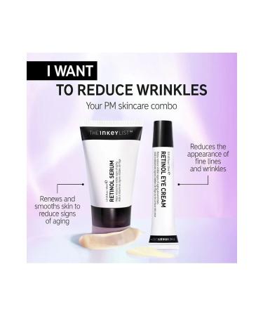 THE INKEY LIST Retinol Renewing Repair Eye Cream 15 ml Shooting741 - Buy Online on GoSupps.com