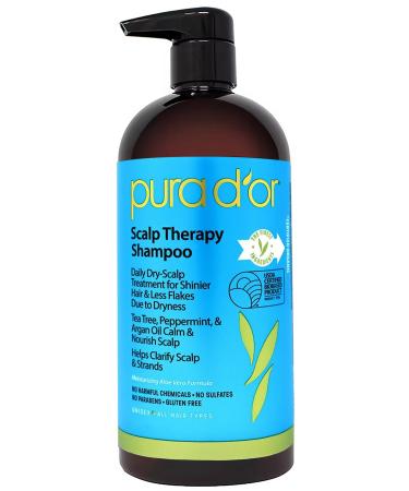Pura D'or Scalp Therapy Scalp Care Shampoo 709ML