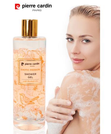 Pierre Cardin Exotic Passion Vitamin E Ph Balanced Revitalizing Shower Gel - 400 ml - Buy Online on GoSupps.com
