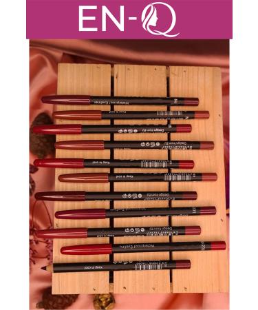 ENQ 12-Piece Oily Lip Pencil - Lipstick Pen