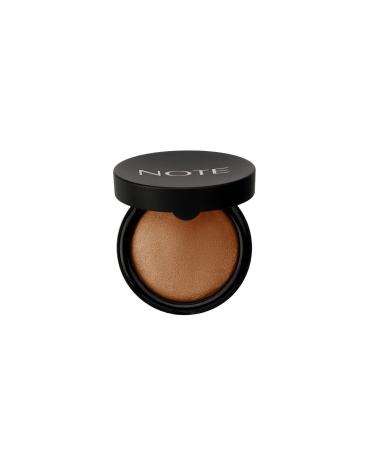 Note Cosmetics Terracotta Powder Shimmer Highlighter 03 Caramel Cake_x