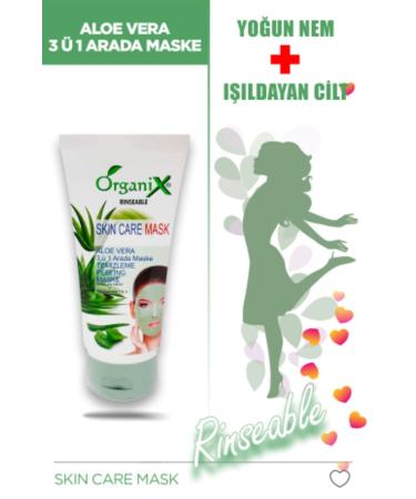 Organix Aloe Vera 3 in 1 Cleansing Peeling Mask 150 ml - Buy Online on GoSupps.com