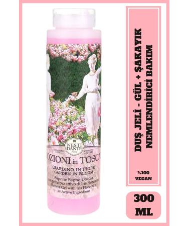 Nesti Dante Emozioni In Toscana Shower Gel 300ml | Moisturizing Care | Rose and Peony Essence