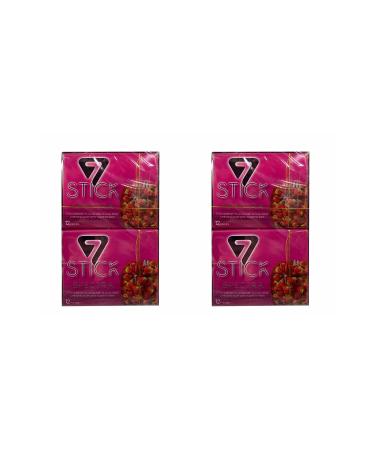 7 STICK Strawberry Flavored Sugar Free Gum 33 gr X 24 Pack