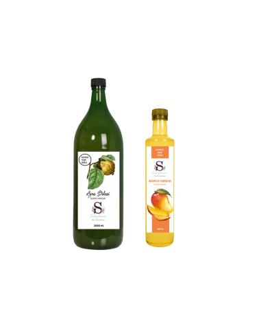 S heylaana Natural Quince Vinegar 2000 Ml - Natural Mango Vinegar 500 Ml
