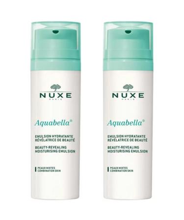 Nuxe Aquabella Beauty Revealing Moisturizing Emulsion 50ml 2 Pieces