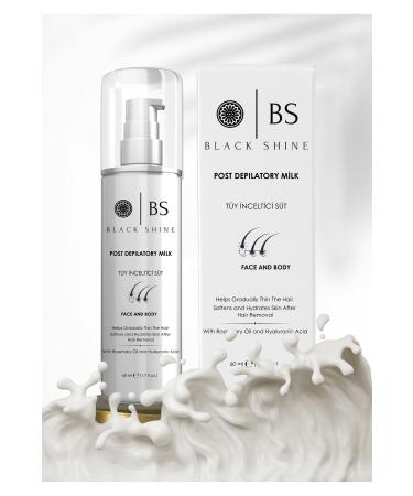 Black Shine BS Hair Thinning and Moisturizing Milk Nettle & Hyaluronic Acid Extract 60 ml - Buy Online on GoSupps.com