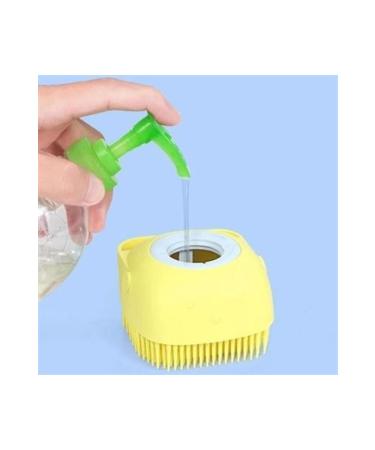 ESS Essemag Soft Silicone Material Flexible Gel Chamber Massage Function Effective Bath Shower Bath Glove - Buy Online on GoSupps.com