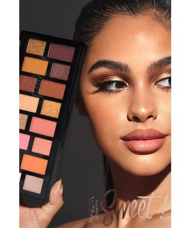 MAQYA Cosmetics Sweet 18 Eyeshadow Palette B Series / Sweet 18 Eyeshadow Palette B Series - Buy Online on GoSupps.com